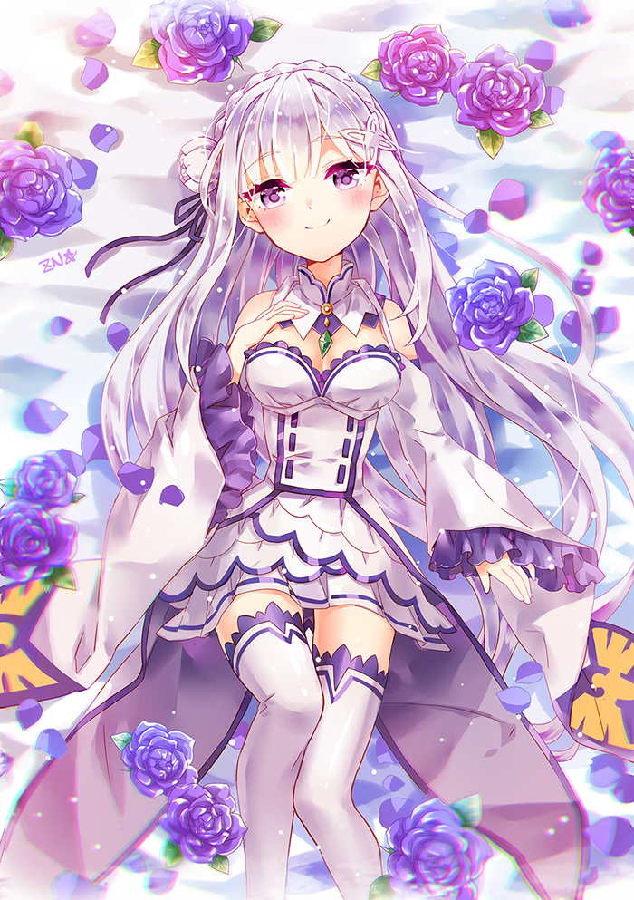 Emilia (Re:Zero) Rule 34 Image