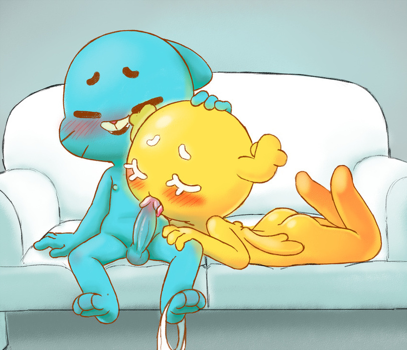 Gumball Watterson (The Amazing World Of Gumball) Rule 34 Image