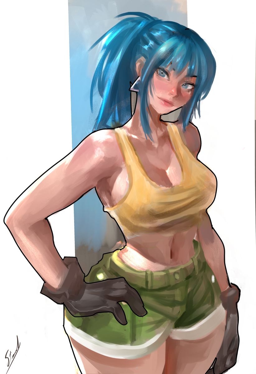 Leona Heidern (The King Of Fighters) Rule 34 Image