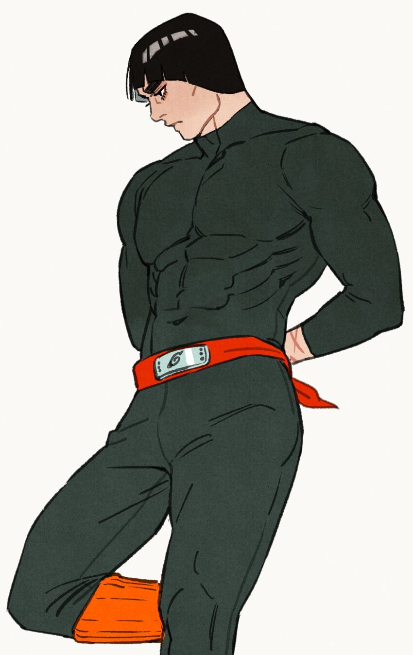 Might Guy (Naruto (Series)) Rule 34 Image