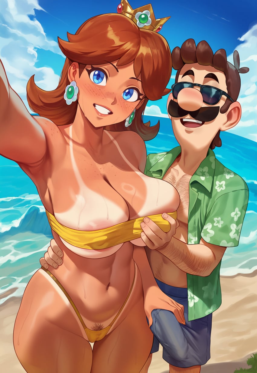 Luigi (Mario (Series)) Rule 34 Image