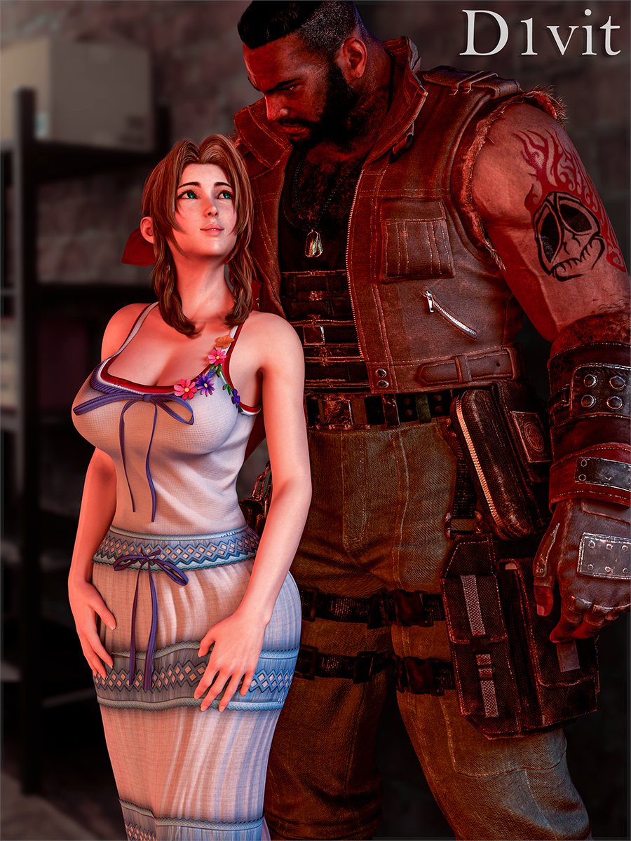 Aerith Gainsborough (Final Fantasy) Rule 34 Image