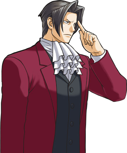 Miles Edgeworth (Ace Attorney) Rule 34 Image