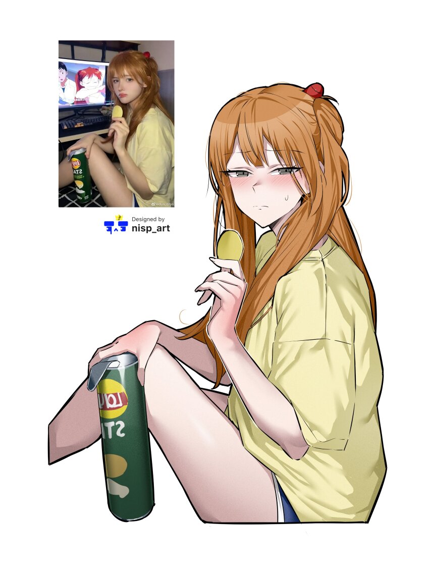 Souryuu Asuka Langley (Evangelion: 2.0 You Can (Not) Advance) Rule 34 Image
