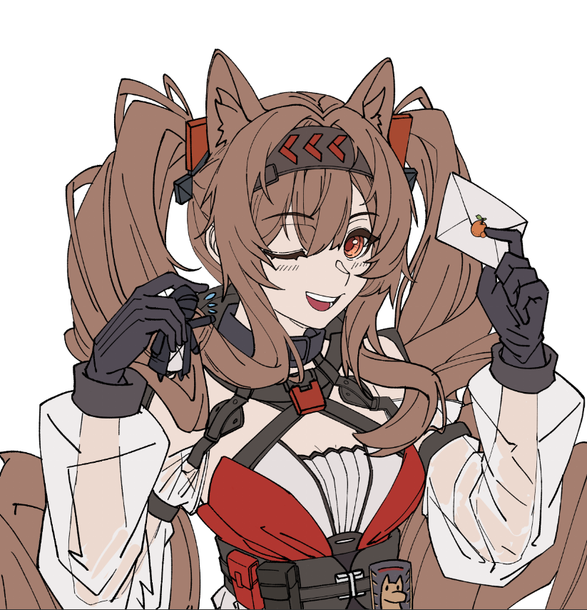 Angelina (Arknights) Rule 34 Image