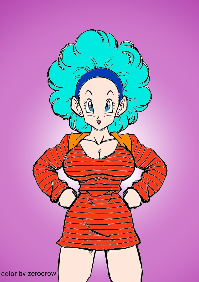Bulma (Afro) Rule 34 Image