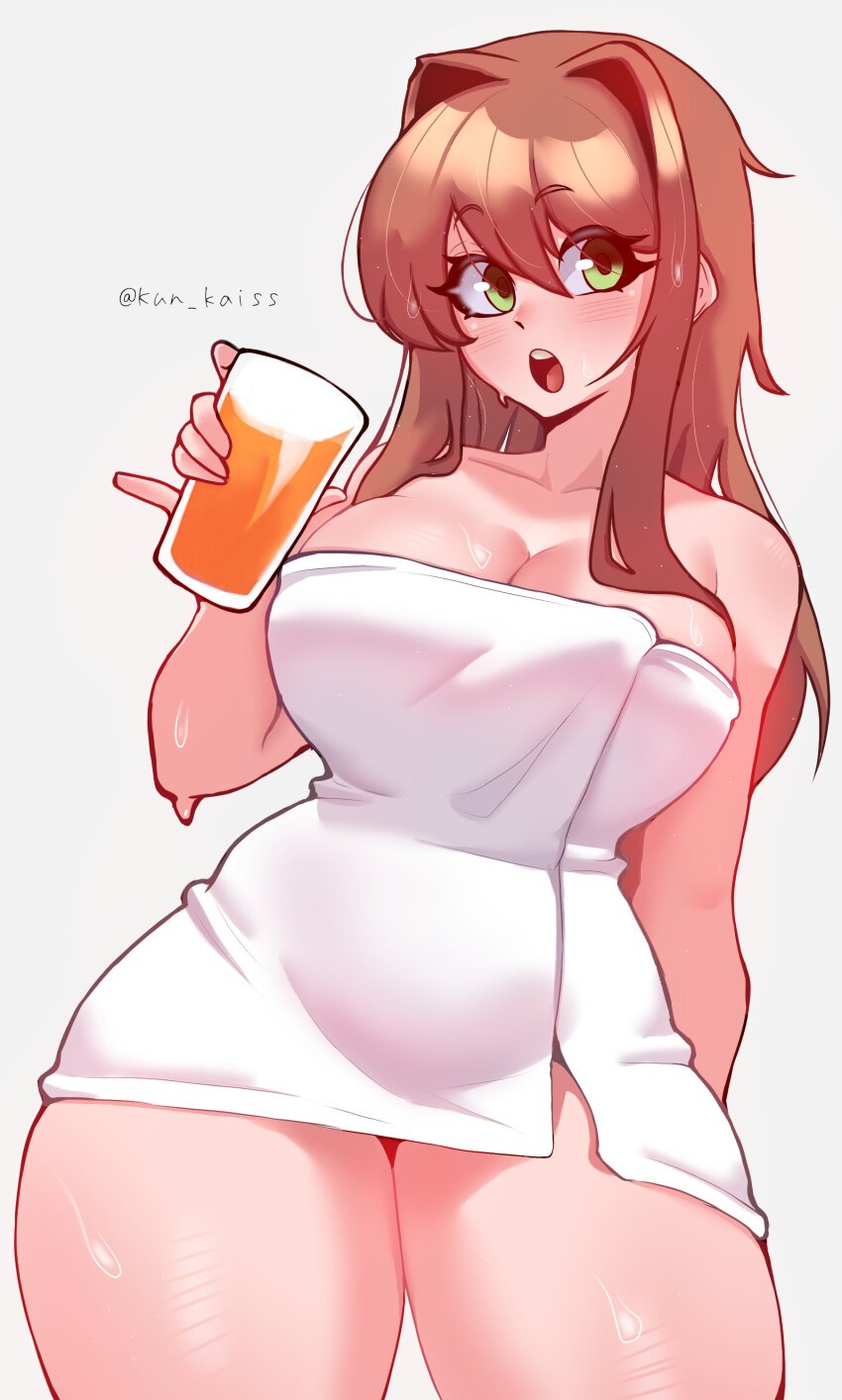 Monika (Doki Doki Literature Club) Rule 34 Image