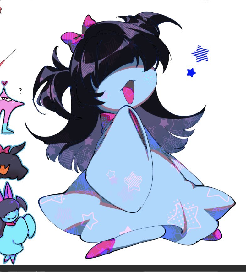 Aqua (Deltarune) Rule 34 Image