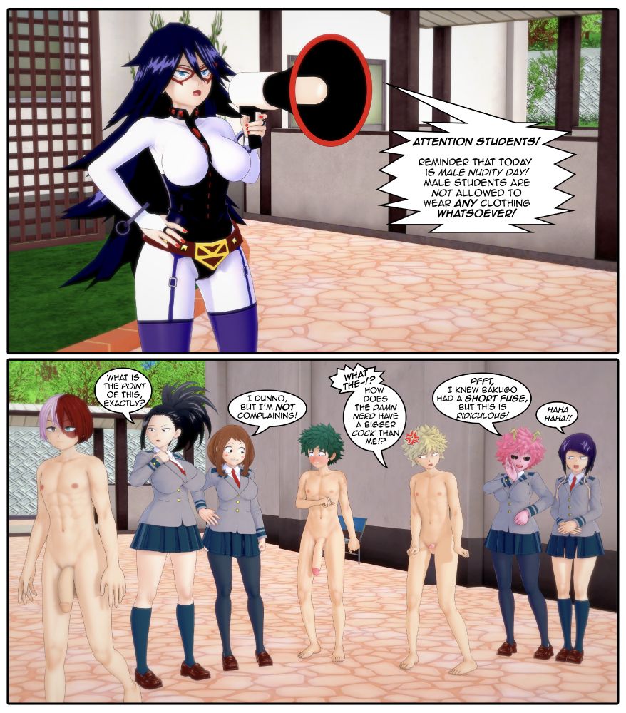 Ashido Mina (My Hero Academia) Rule 34 Image