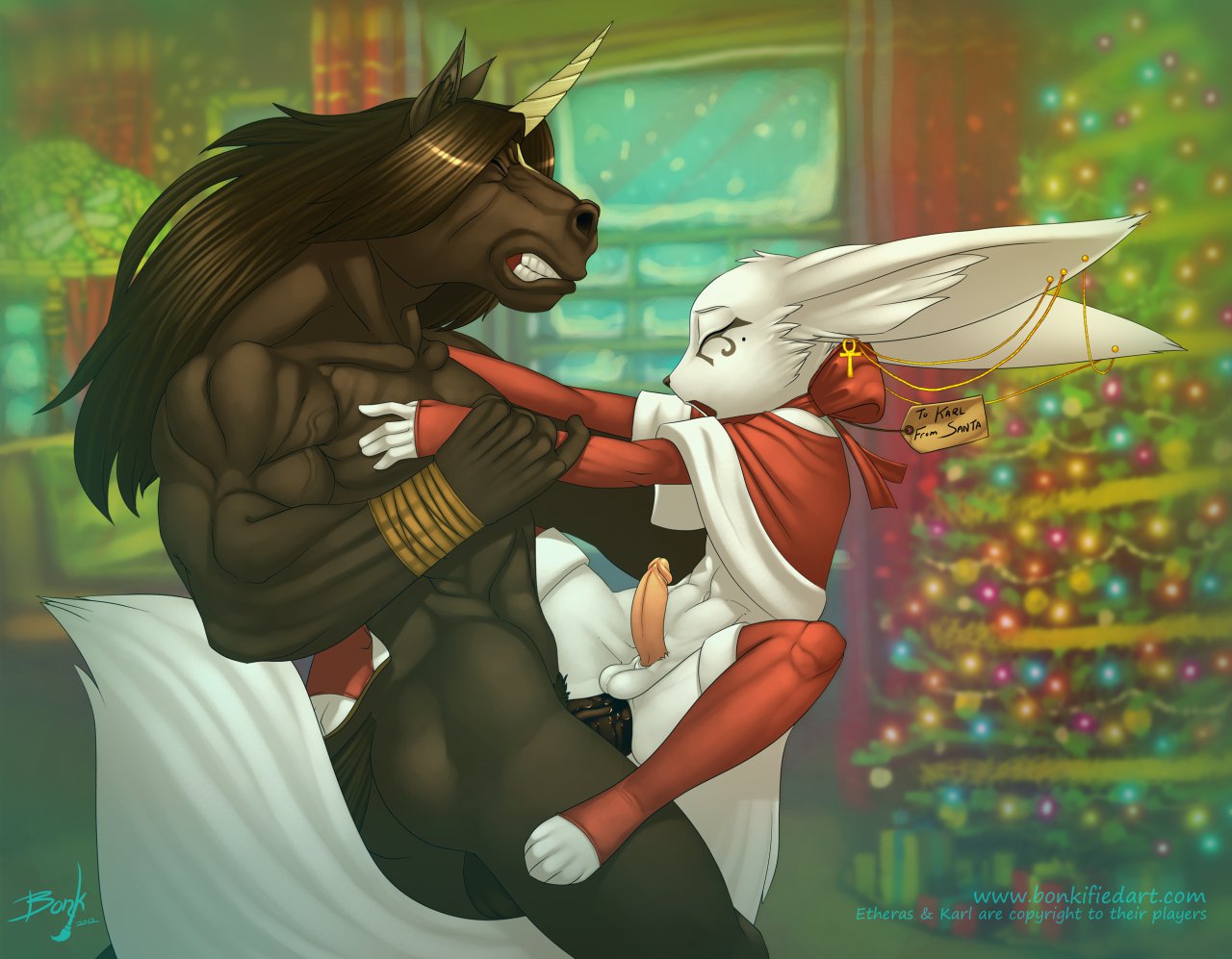 Etheras (Christmas) Rule 34 Image