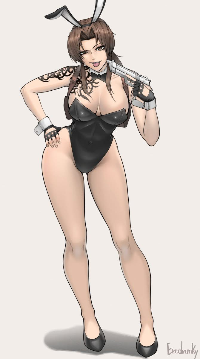 Revy (Black Lagoon) Rule 34 Image