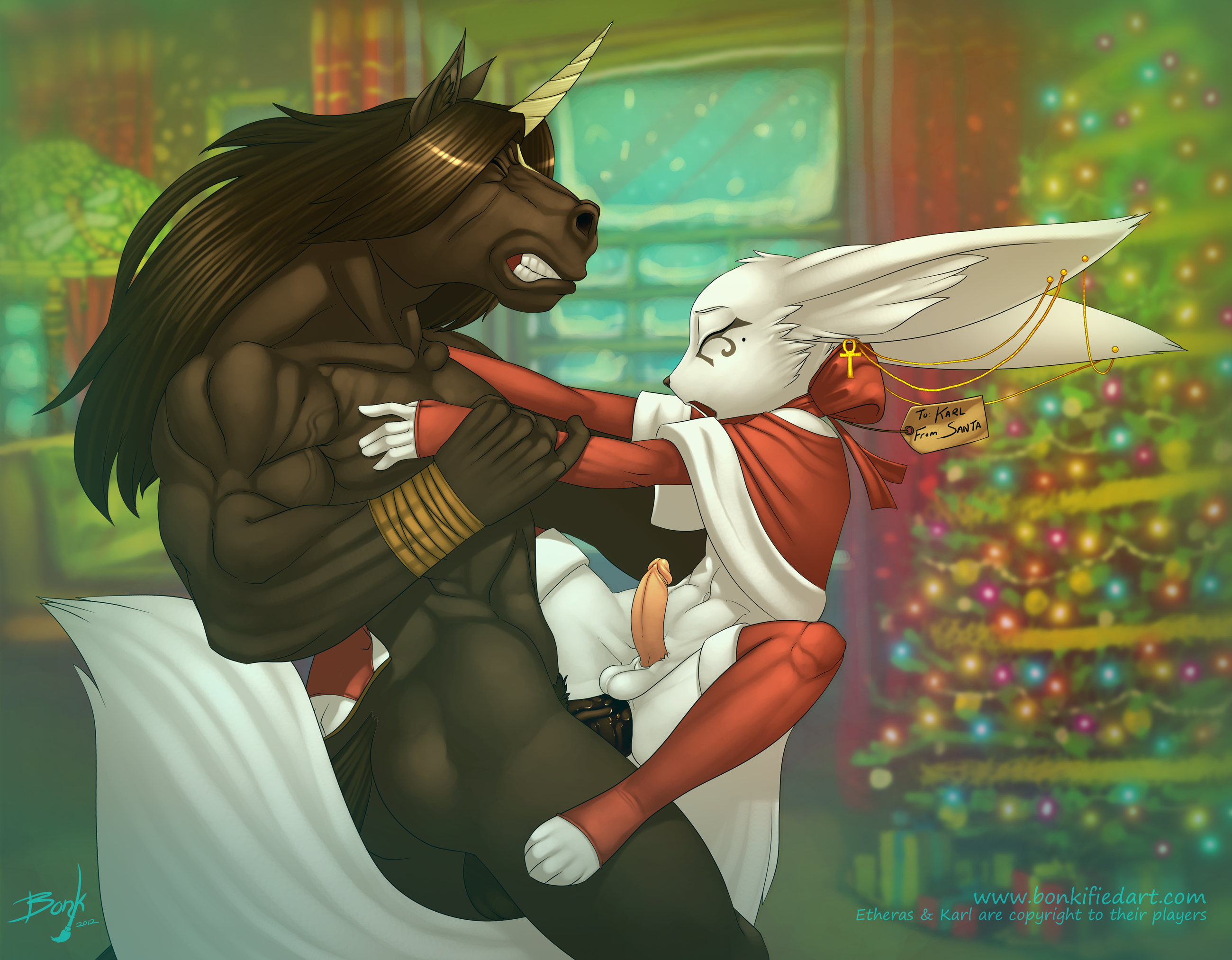 Etheras (Christmas) Rule 34 Image