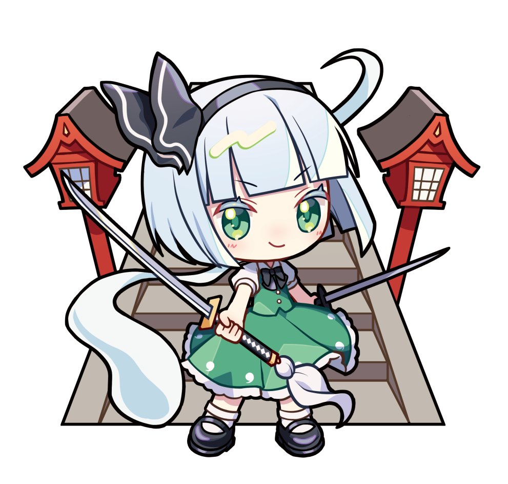 Konpaku Youmu (Touhou) Rule 34 Image