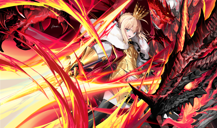 Artoria Pendragon (Fate) Rule 34 Image