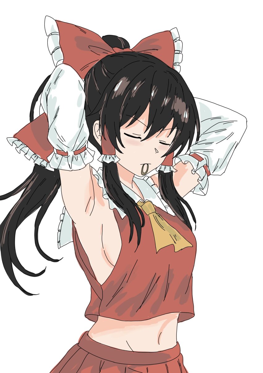 Hakurei Reimu (Touhou) Rule 34 Image