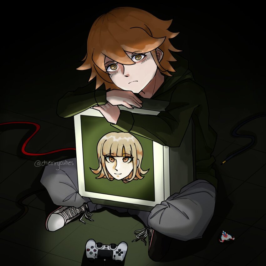 Fujisaki Chihiro (Danganronpa: Trigger Happy Havoc) Rule 34 Image