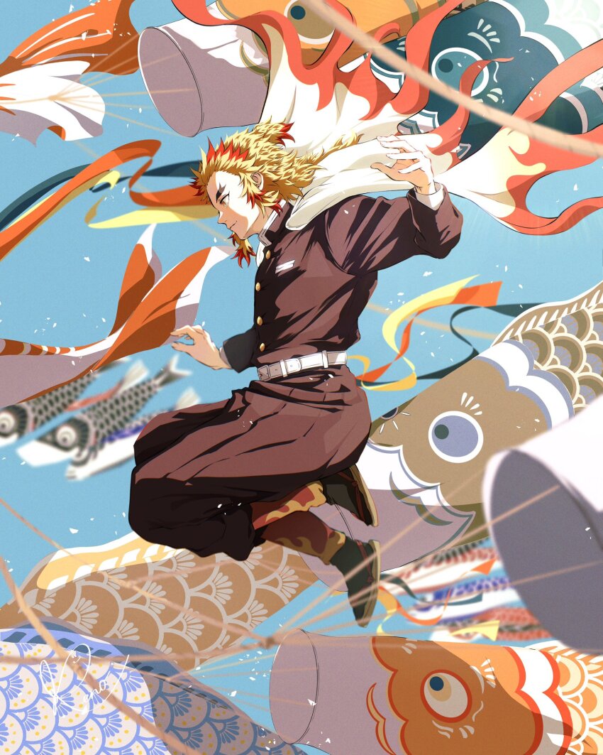 Rengoku Kyoujurou (Kimetsu No Yaiba) Rule 34 Image