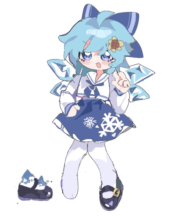 Cirno (Touhou) Rule 34 Image