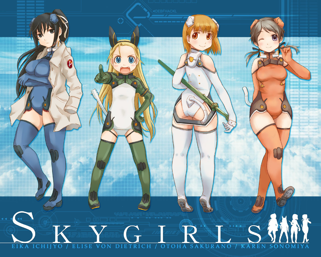 Sky Girls Rule 34 Image