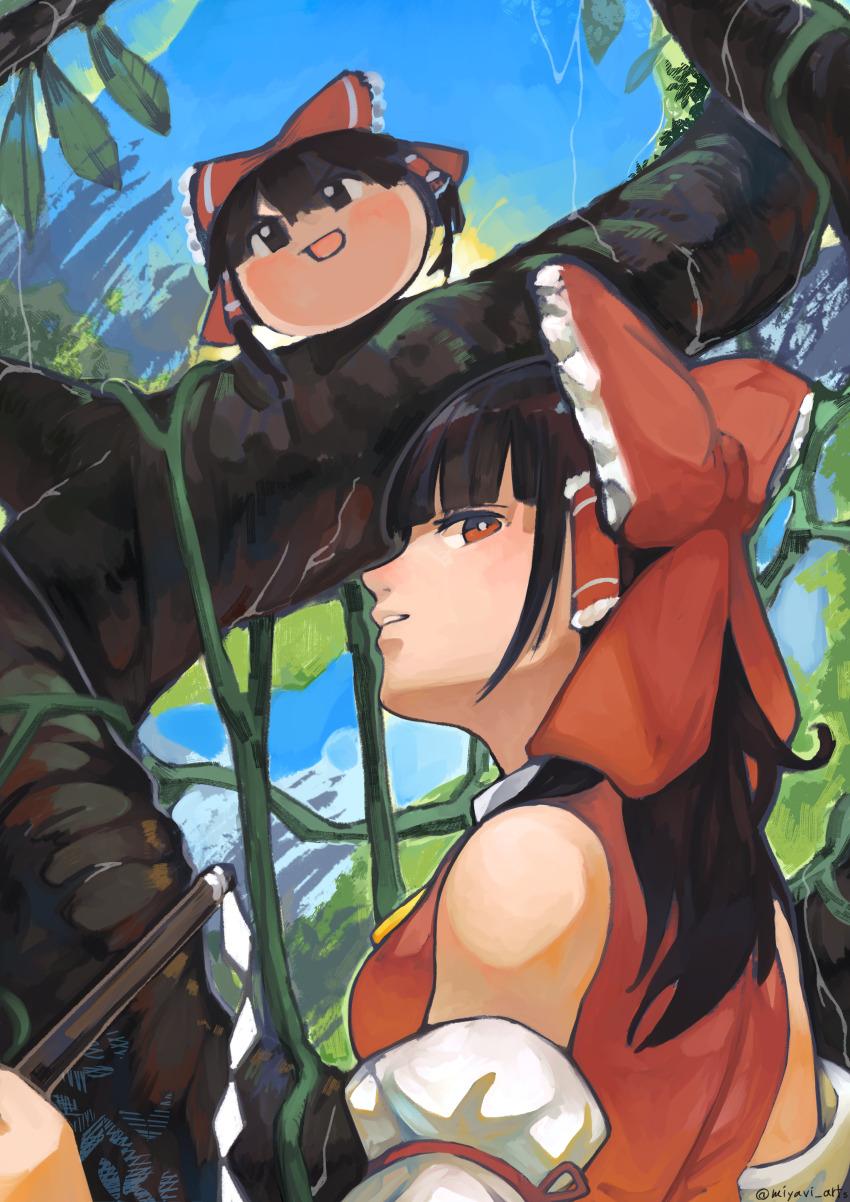 Hakurei Reimu (Touhou) Rule 34 Image
