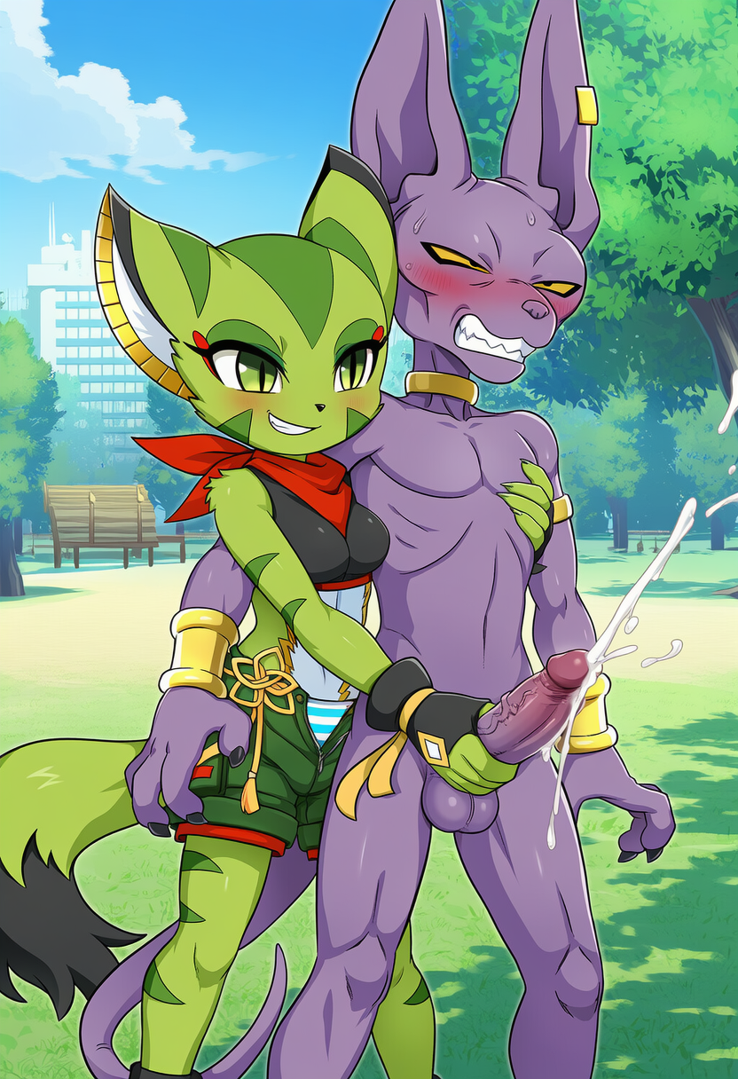 Beerus (Dragon Ball) Rule 34 Image