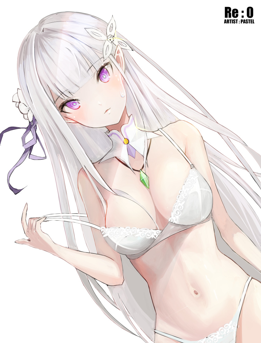 Emilia (Re:Zero) Rule 34 Image