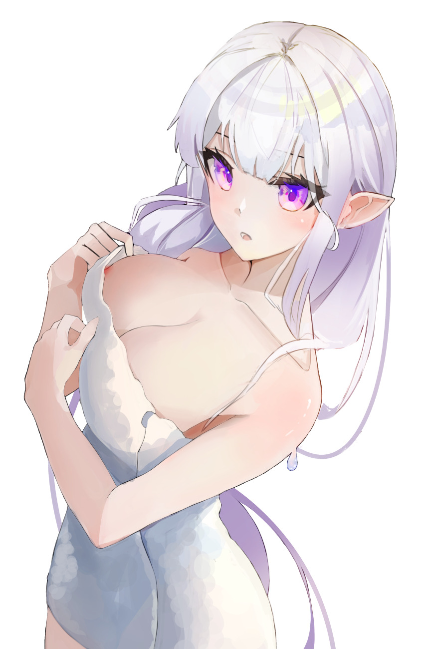 Emilia (Re:Zero) Rule 34 Image