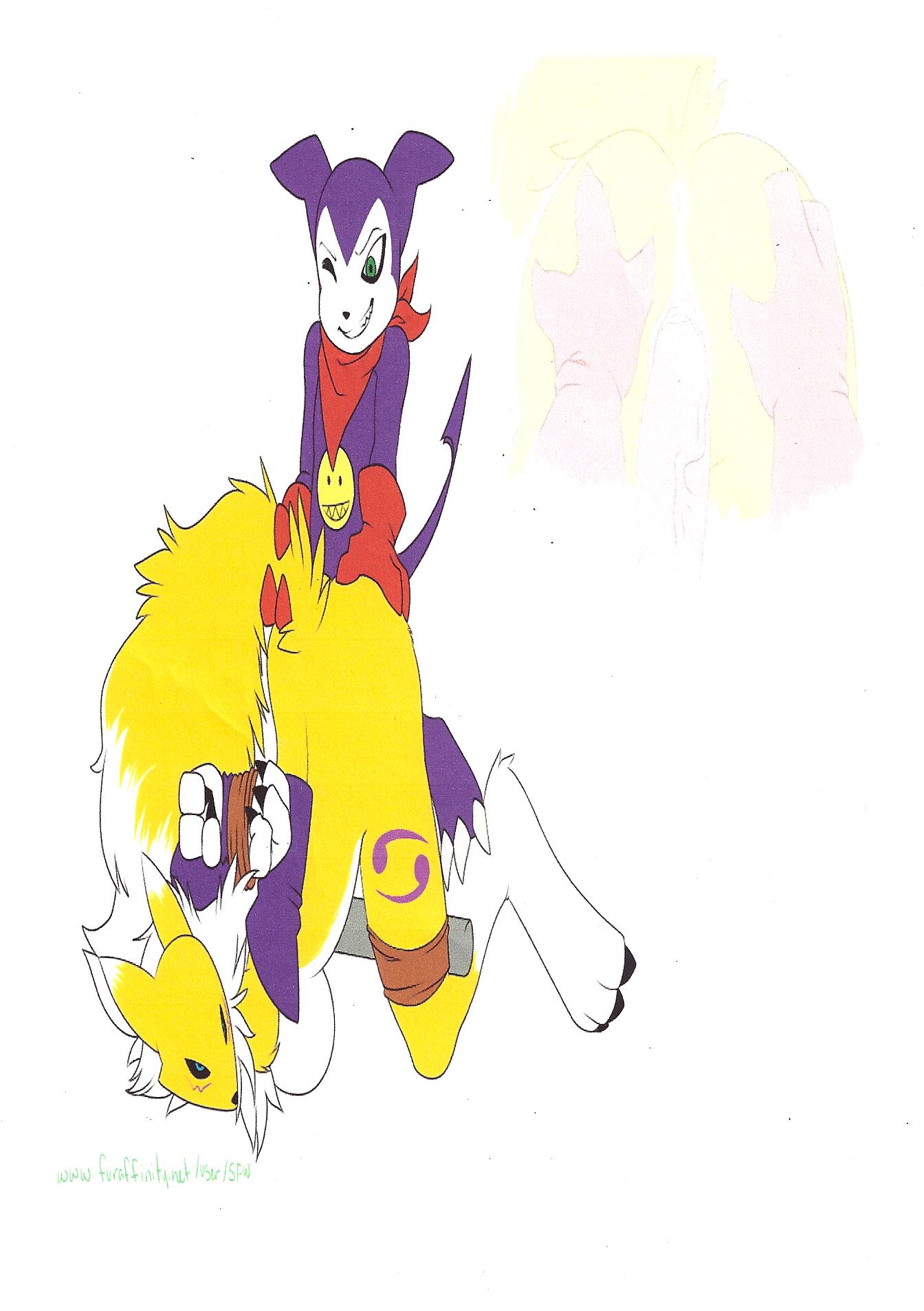 Impmon (Digimon) Rule 34 Image