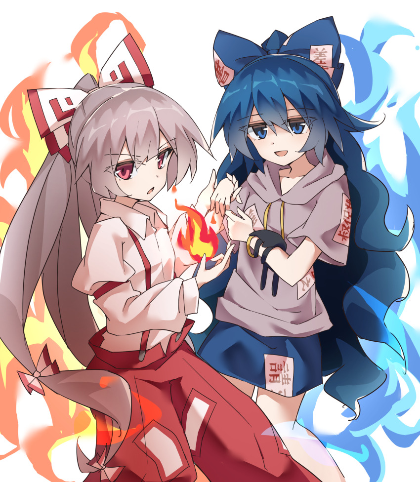 Fujiwara No Mokou (Touhou) Rule 34 Image