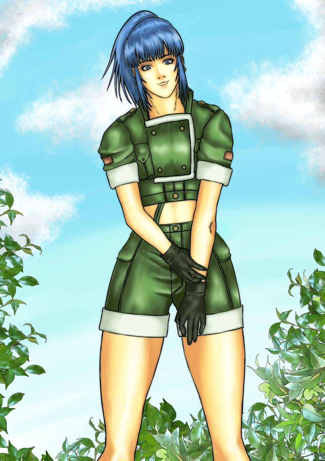 Leona Heidern (The King Of Fighters) Rule 34 Image