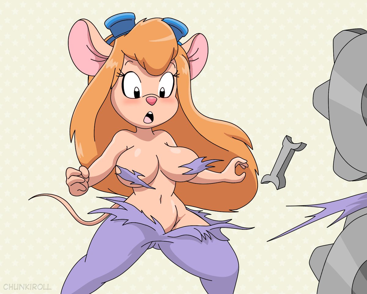 Gadget Hackwrench (Chip 'N Dale Rescue Rangers) Rule 34 Image