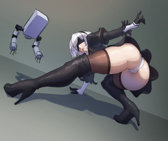 2b (Nier:Automata) Rule 34 Image