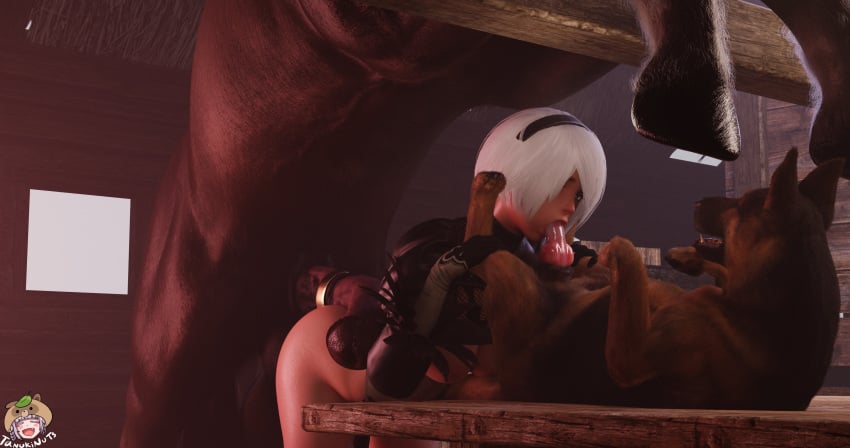 Yorha 2b (Nier: Automata) Rule 34 Image