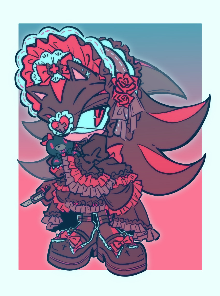 Shadow The Hedgehog (Gloomy Bear) Rule 34 Image