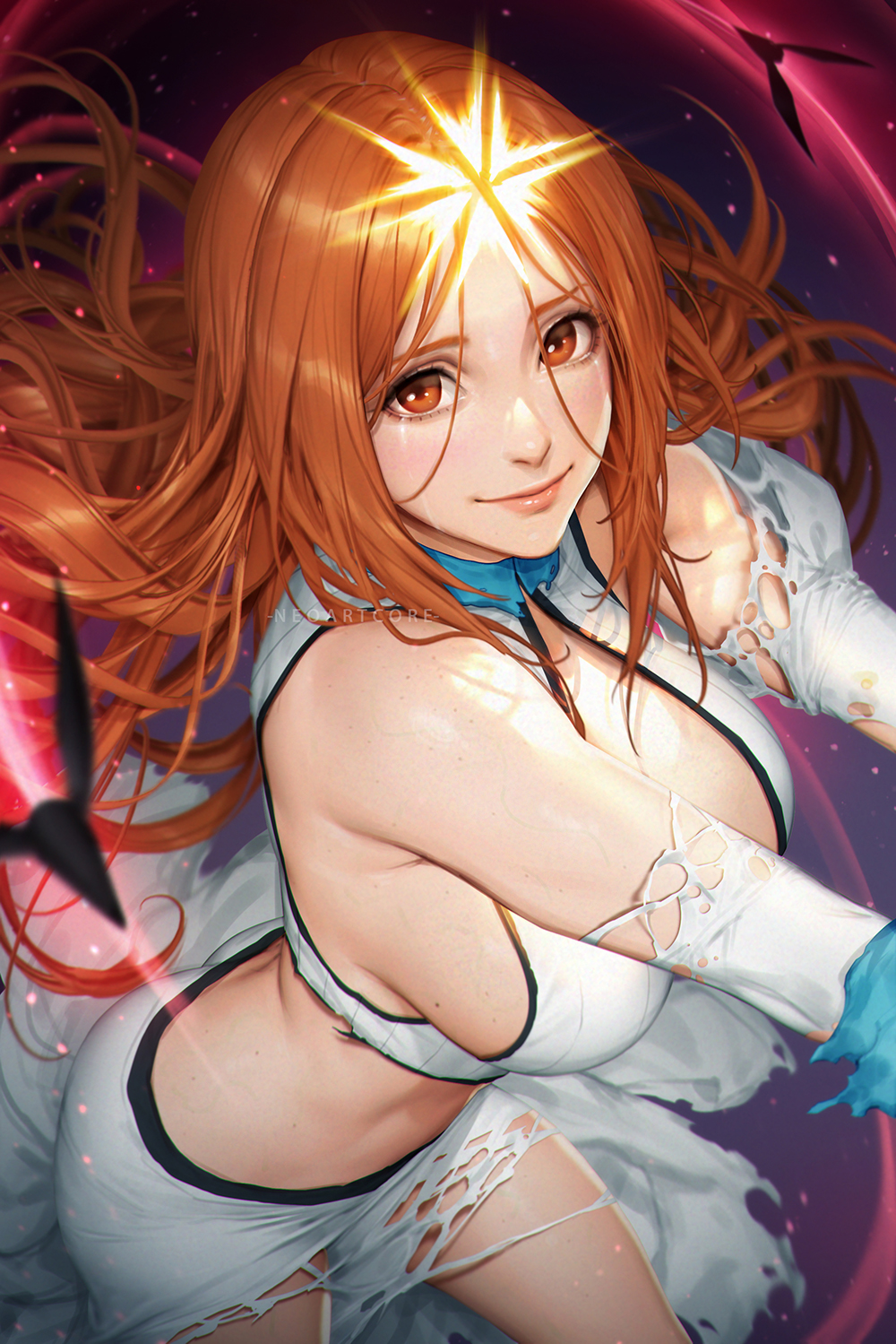 Inoue Orihime (Bleach) Rule 34 Image