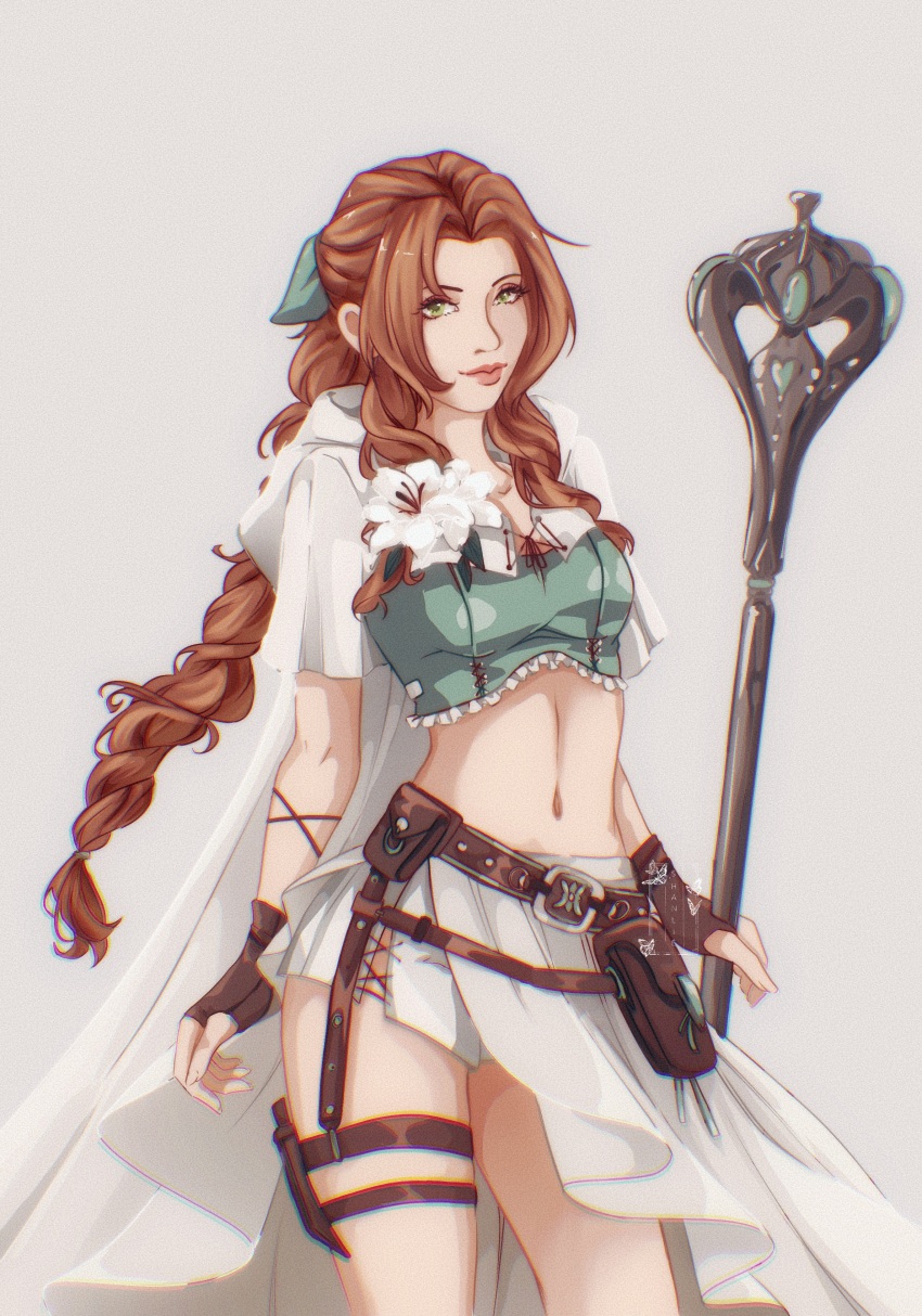 Aerith Gainsborough (Final Fantasy) Rule 34 Image