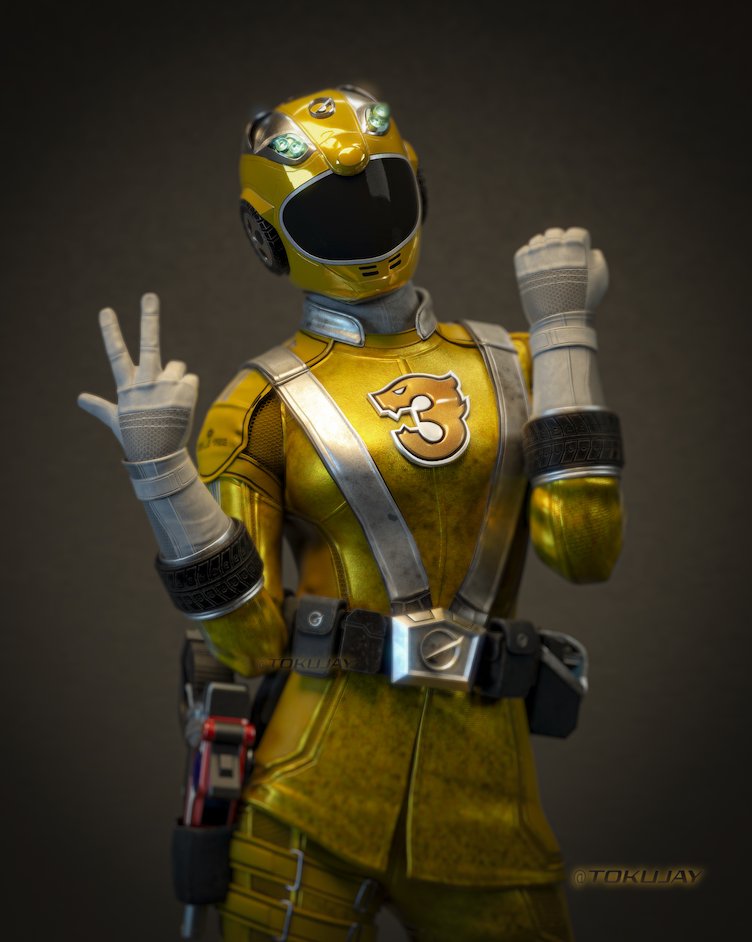 Go-On Yellow (Engine Sentai Go-Onger) Rule 34 Image