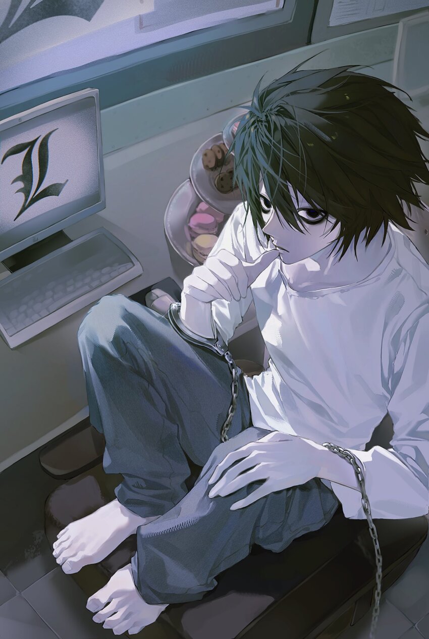 L (Death Note) Rule 34 Image