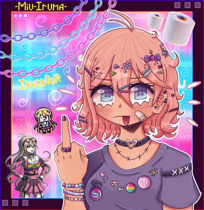 Iruma Miu (Danganronpa (Series)) Rule 34 Image