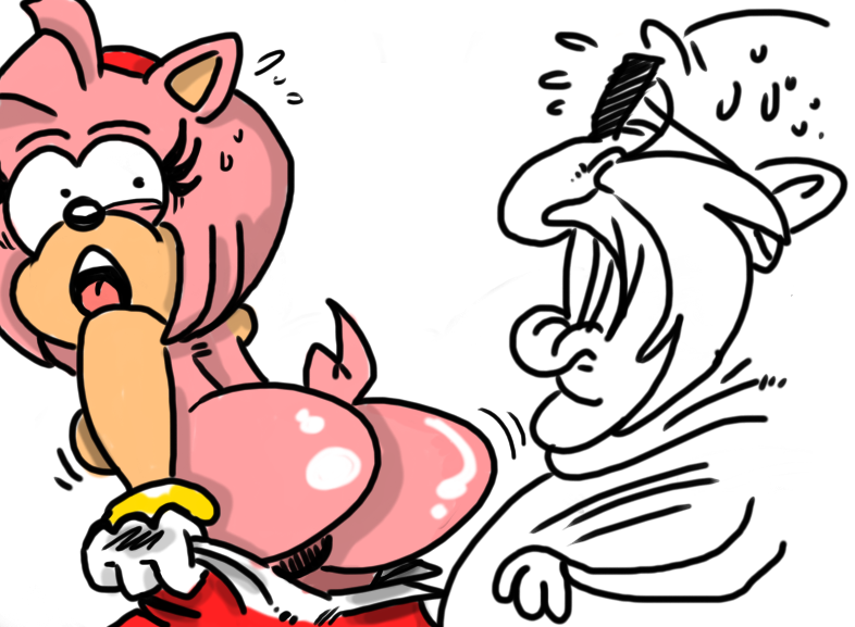 Amy Rose (Sega) Rule 34 Image