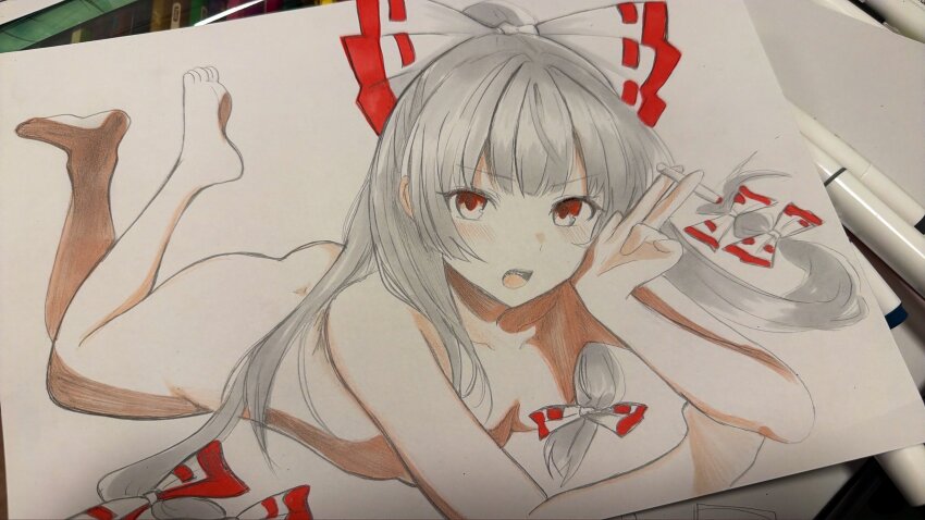 Fujiwara No Mokou (Touhou) Rule 34 Image