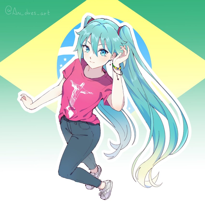 Brazilian Miku (Vocaloid) Rule 34 Image