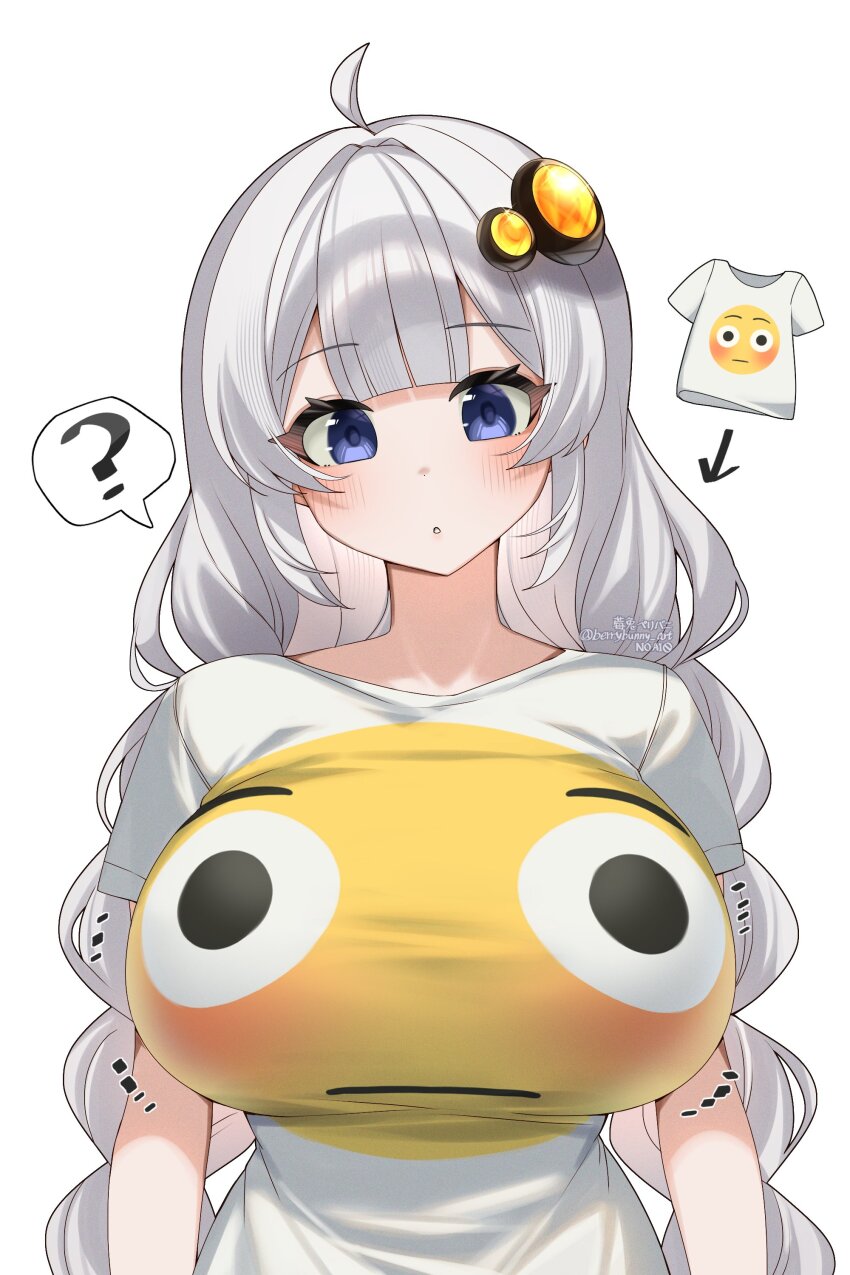 Kizuna Akari (Flushed Face Emoji) Rule 34 Image