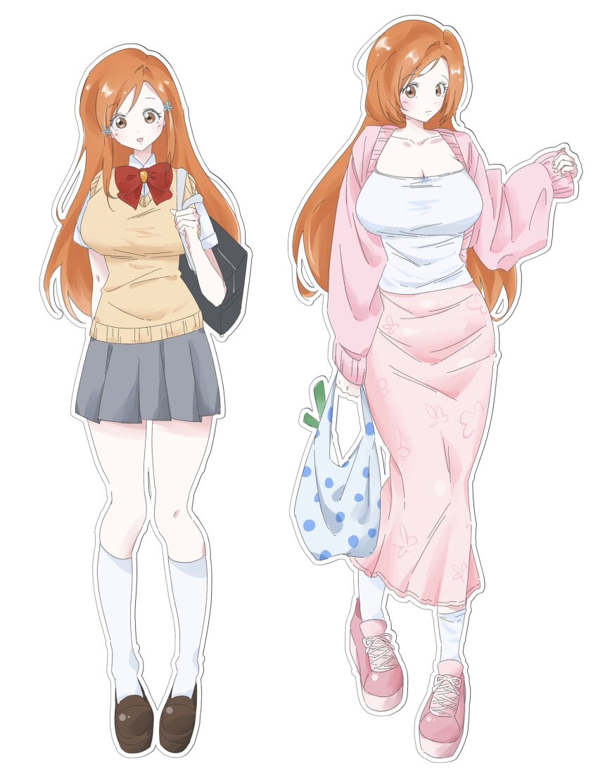 Inoue Orihime (Bleach) Rule 34 Image