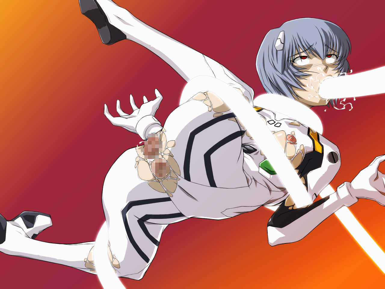 Rei Ayanami (Neon Genesis Evangelion) Rule 34 Image