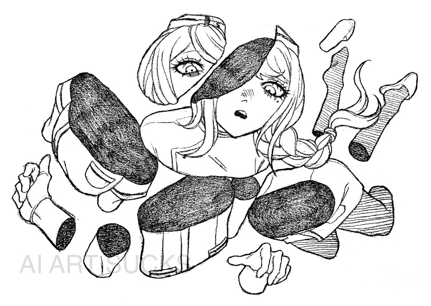 Kirifuji Nozomi (The Hundred Line -Last Defense Academy-) Rule 34 Image