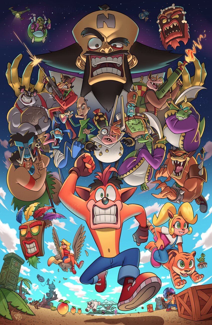 Aku Aku (Crash Bandicoot (Series)) Rule 34 Image
