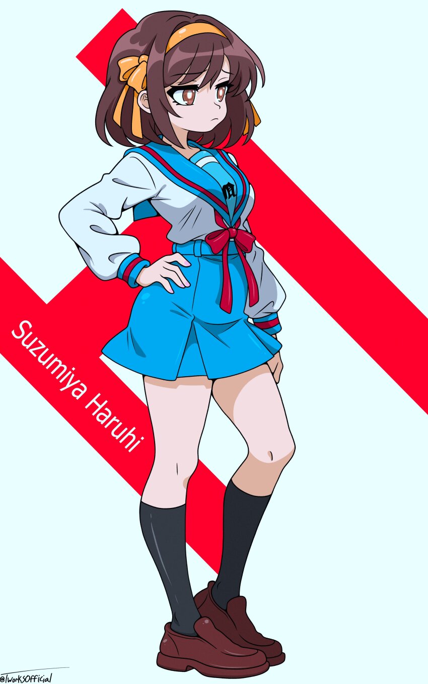 Suzumiya Haruhi (Suzumiya Haruhi No Yuuutsu) Rule 34 Image