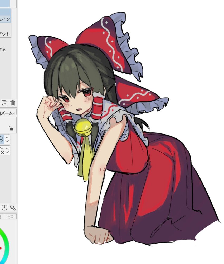 Hakurei Reimu (Touhou) Rule 34 Image