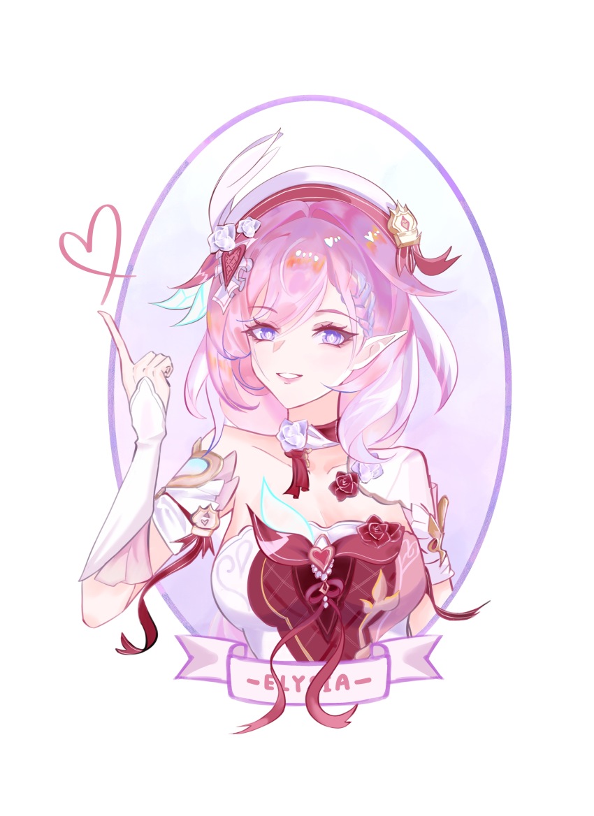Elysia (Hi Love Elf) (Honkai Impact) Rule 34 Image